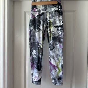 lululemon athletica Multicolor Abstract Leggings